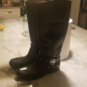 Michael Kors tall rain boots